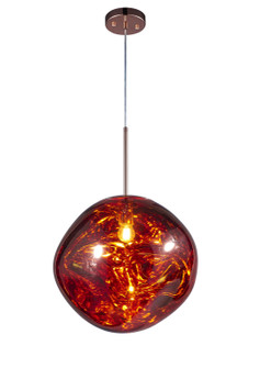 Galactic One Light Pendant in Copper (423|C76803CP)