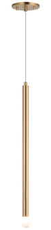 Reigndrop One Light Pendant in Aged Gold Brass (423|C63101AG)