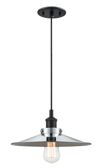 Bulstrode'S Workshop One Light Pendant in Black (423|C46112BKCH)