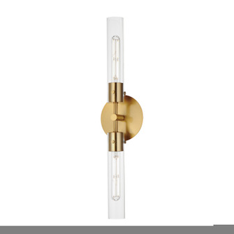 Equilibrium LED Wall Sconce in Natural Aged Brass (16|26370CLNAB) Equilibrium LED Wall Sconce in Natural Aged Brass (16|26370CLNAB)