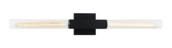 Odelle Two Light Wall Sconce in Matte Black (423|S03112BK)