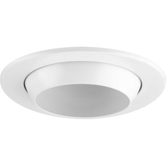 4In Recessed One Light Eyeball Trim in Satin White (54|P804003-028)