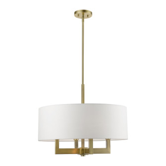 Cresthaven Four Light Chandelier in Antique Brass (107|48786-01)