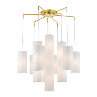 Strathmore 15 Light Foyer Chandelier in Satin Brass (107|42658-12)