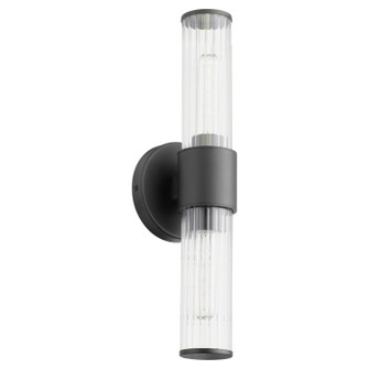 Fuze Two Light Wall Mount in Textured Black (19|702-16-69)