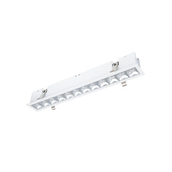 Multi Stealth LED Downlight Trim in Haze/White (34|R1GDT12-F940-HZWT)