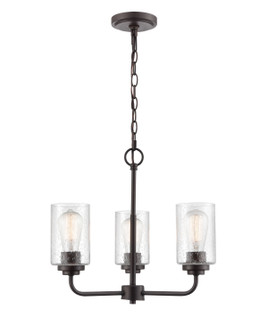 Moven Three Light Chandelier in Rubbed Bronze (59|9603-RBZ)