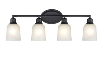 Amberle Four Light Vanity in Matte Black (59|2804-MB)