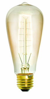 Early Electric Bulb Light Bulb in Clear Amber (46|5420)