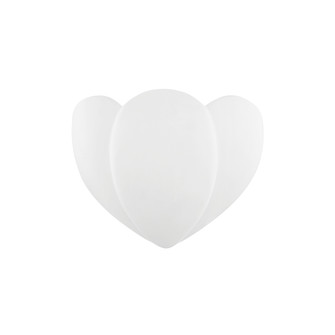 Tuli Two Light Wall Sconce in Aged Brass/Ceramic Satin White (428|H694102-AGB/CSW)