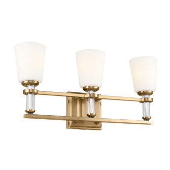 Rosalind Three Light Bath in Brushed Natural Brass (12|55147BNB)
