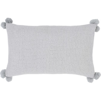 Halima Pillow in Light Grey (443|PWFL1391)