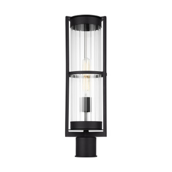 Alcona One Light Outdoor Post Lantern in Black (454|8226701-12)