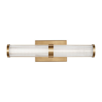 Syden LED Bath Wall Sconce in Satin Brass (454|4459293S-848)