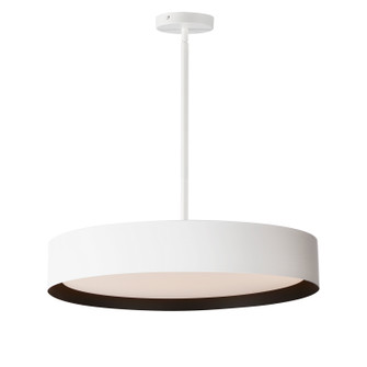 Echo LED Pendant in White / Black (86|E51015-WTBK)