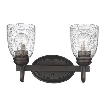 Parrish Two Light Bath Vanity in Rubbed Bronze (62|8001-BA2 RBZ-SD)