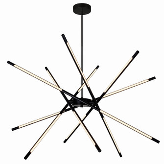 Oskil LED Chandelier in Black (401|1375P43-6-101)