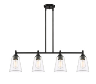 Westin Four Light Island Pendant in Matte Black (43|95738-MB)