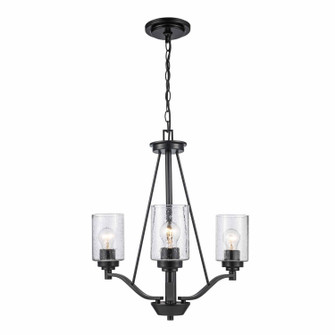 Mod Pod Three Light Chandelier in Black (110|80525-3 BK)