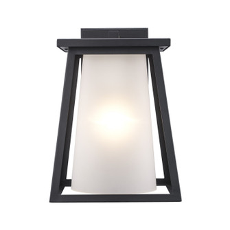 Kingsbury One Light Outdoor Wall Mount in Black (110|51392 BK)