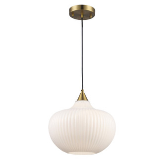 Aristo One Light Pendant in Antique Gold (110|16181 AG)