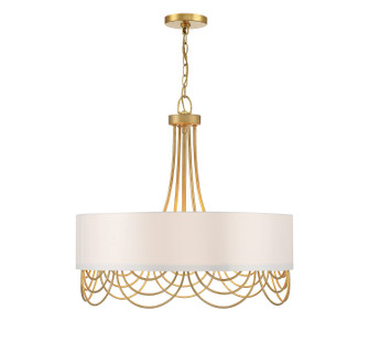 Croix Four Light Pendant in True Gold (159|V6-L7-7100-4-260)