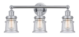 Edison Three Light Bath Vanity in Polished Chrome (405|616-3W-PC-G184S)
