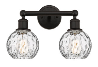 Edison Two Light Bath Vanity in Oil Rubbed Bronze (405|616-2W-OB-G1215-6)