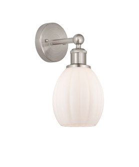 Edison One Light Wall Sconce in Brushed Satin Nickel (405|616-1W-SN-G81)