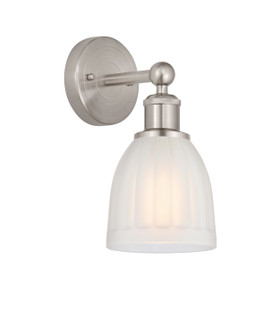 Edison One Light Wall Sconce in Brushed Satin Nickel (405|616-1W-SN-G441)
