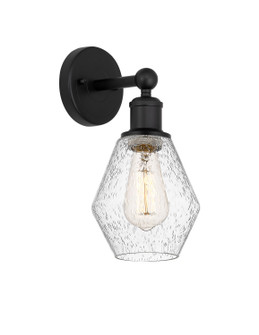 Edison One Light Wall Sconce in Matte Black (405|616-1W-BK-G654-6)