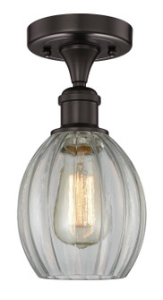 Edison One Light Semi-Flush Mount in Oil Rubbed Bronze (405|616-1F-OB-G82)