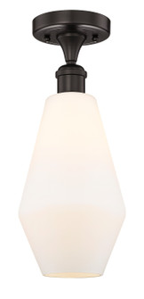 Edison One Light Semi-Flush Mount in Oil Rubbed Bronze (405|616-1F-OB-G651-7)