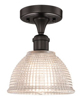 Edison One Light Semi-Flush Mount in Oil Rubbed Bronze (405|616-1F-OB-G422)