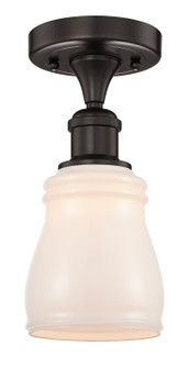 Edison One Light Semi-Flush Mount in Oil Rubbed Bronze (405|616-1F-OB-G391)