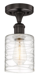 Edison One Light Semi-Flush Mount in Oil Rubbed Bronze (405|616-1F-OB-G1113)