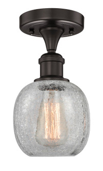 Edison One Light Semi-Flush Mount in Oil Rubbed Bronze (405|616-1F-OB-G105)