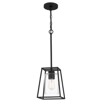 Prescott One Light Mini Pendant in Matte Black (10|PRC1508MBK)