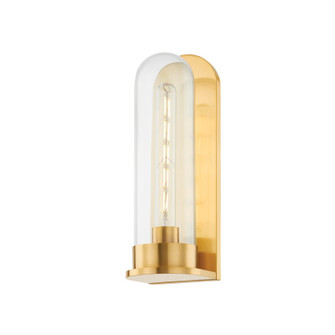 Irwin One Light Wall Sconce in Aged Brass (70|7800-AGB)