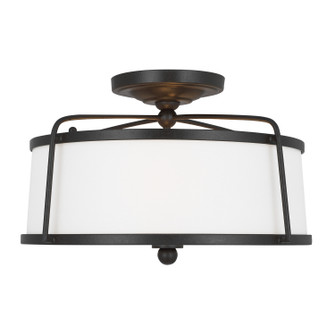 Stonington Two Light Semi-Flush Mount in Smith Steel (454|CF1102SMS)