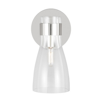 Moritz One Light Bath Fixture in Polished Nickel (454|AEV1001PN)