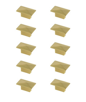 Perry Knob Multipack (Set of 10) in Brushed Gold (173|KB2026-GD-10PK)