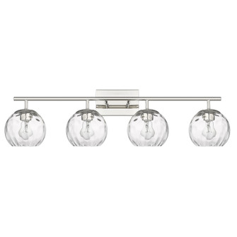 Mackenzie Four Light Bath Vanity in Polished Nickel (106|IN40050PN)