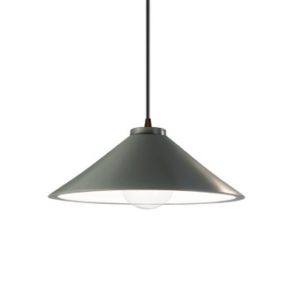 Radiance One Light Pendant in Pewter Green (102|CER-6240-PWGN-DBRZ-BKCD)