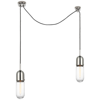 Junio LED Pendant in Polished Nickel (268|TOB 5645PN-CG-2)