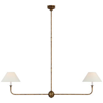 Piaf LED Linear Pendant in Antique Gild (268|TOB 5455AG-L)