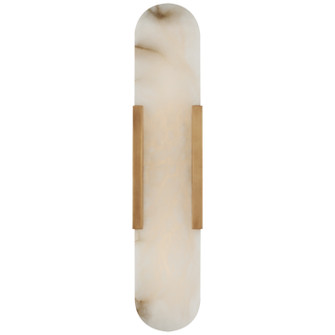 Melange LED Wall Sconce in Antique-Burnished Brass (268|KW 2018AB-ALB)