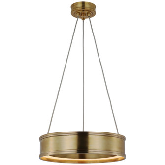 Connery LED Pendant in Antique-Burnished Brass (268|CHC 1611AB)