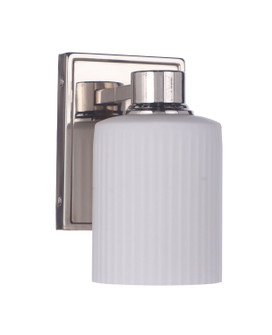 Bretton One Light Wall Sconce in Polished Nickel (46|12905PLN1)