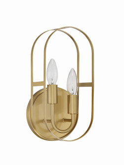 Mindful Two Light Vanity in Satin Brass (46|12806SB2)